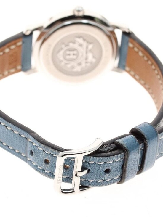 HERMES Clipper CL4.210 Date Blue Dial Quartz Ladies Watch main image 4